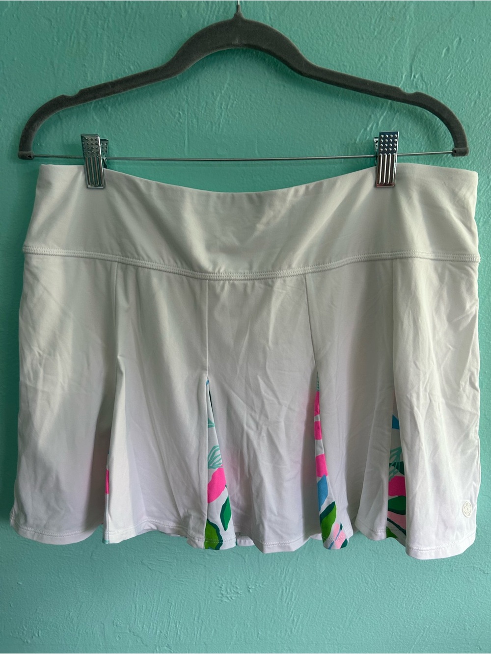 Lilly Pulitzer White Athletic Skirt